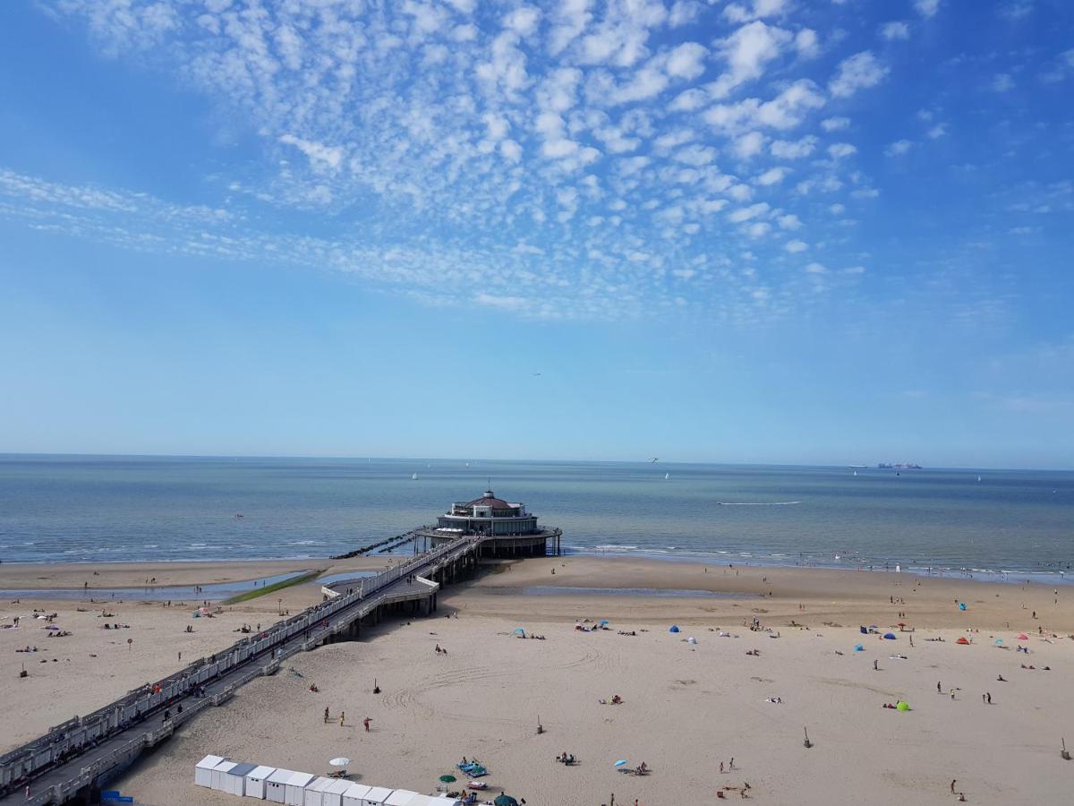 Beautiful Top Floor Seaview Studio Apartment B'Berge-Bruges Бланкенберге Экстерьер фото